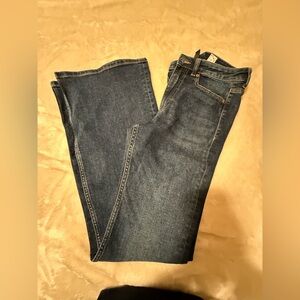 H&M Classic Blue Bootcut Denim Jeans